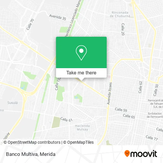 Banco Multiva map