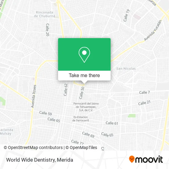 World Wide Dentistry map