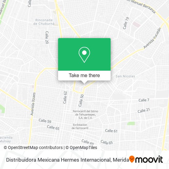 Distribuidora Mexicana Hermes Internacional map