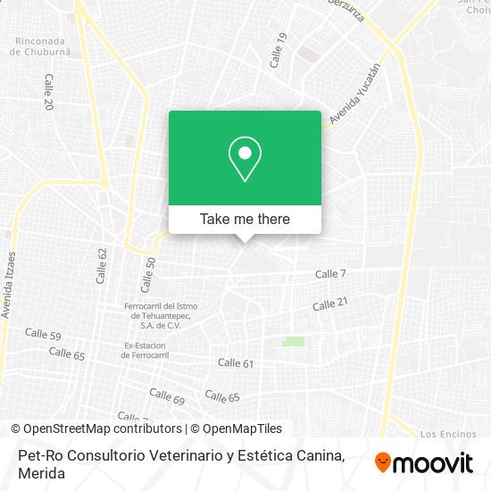 Pet-Ro Consultorio Veterinario y Estética Canina map