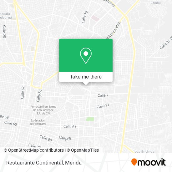Restaurante Continental map