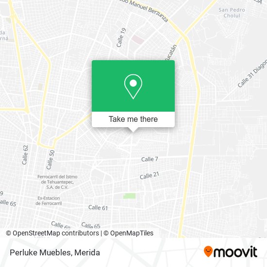 Mapa de Perluke Muebles