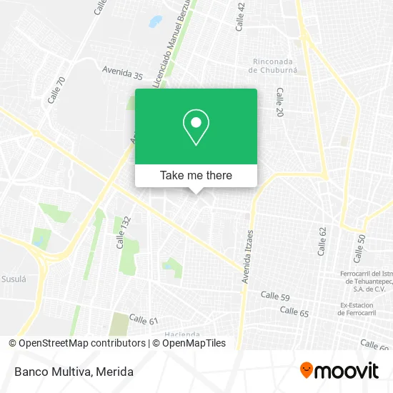 Banco Multiva map
