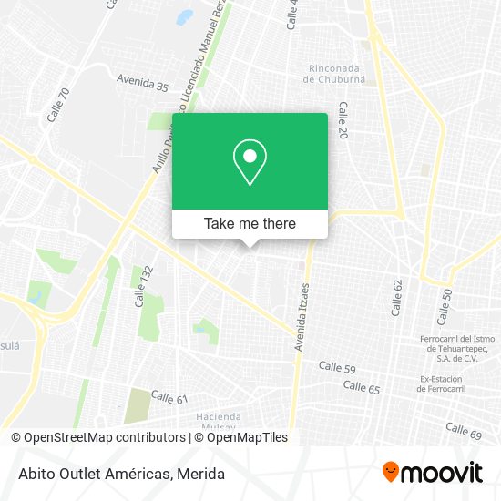 Abito Outlet Américas map