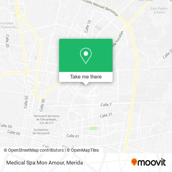 Medical Spa Mon Amour map