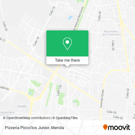 Pizzeria Picco'los Junior map