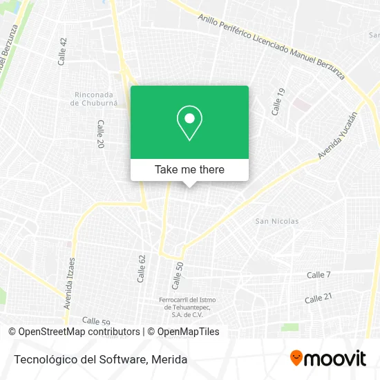 Tecnológico del Software map