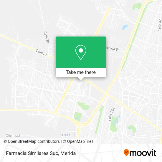 Farmacia Similares Suc map