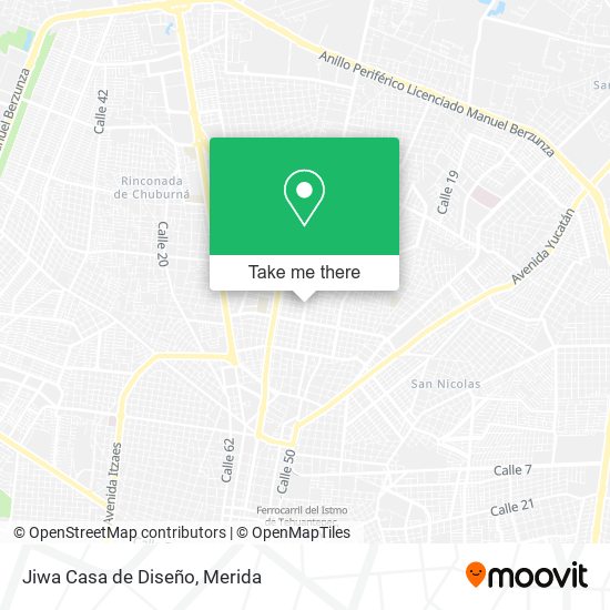 Jiwa Casa de Diseño map