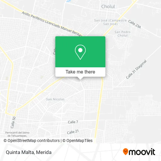 Quinta Malta map
