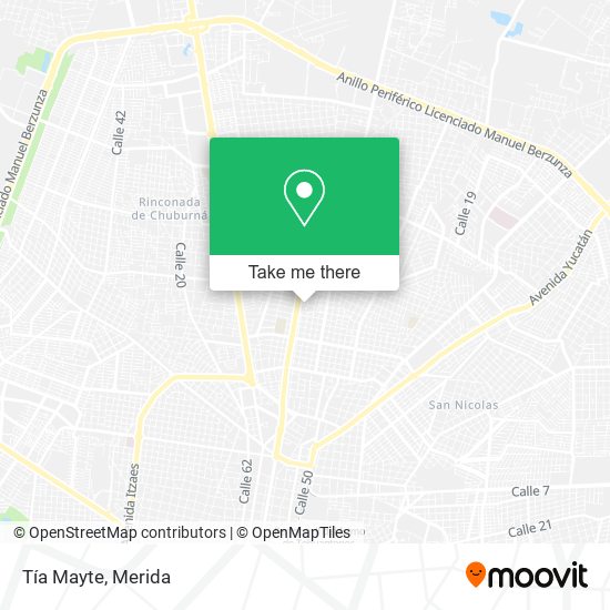 Mapa de Tía Mayte
