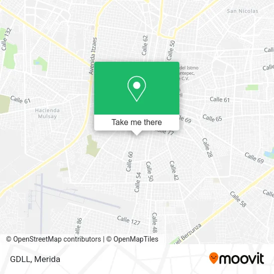 GDLL map