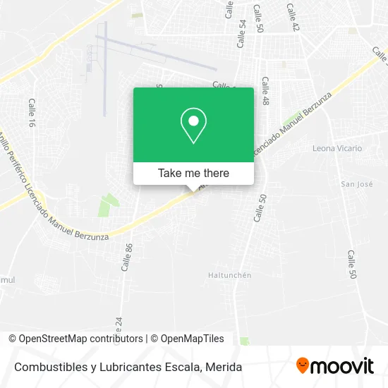 Mapa de Combustibles y Lubricantes Escala