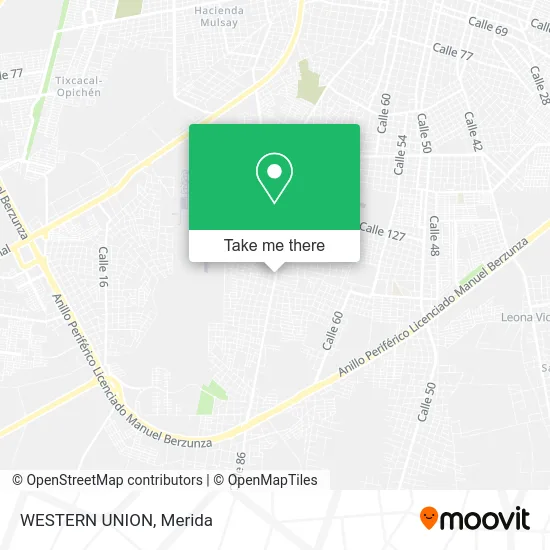 WESTERN UNION map