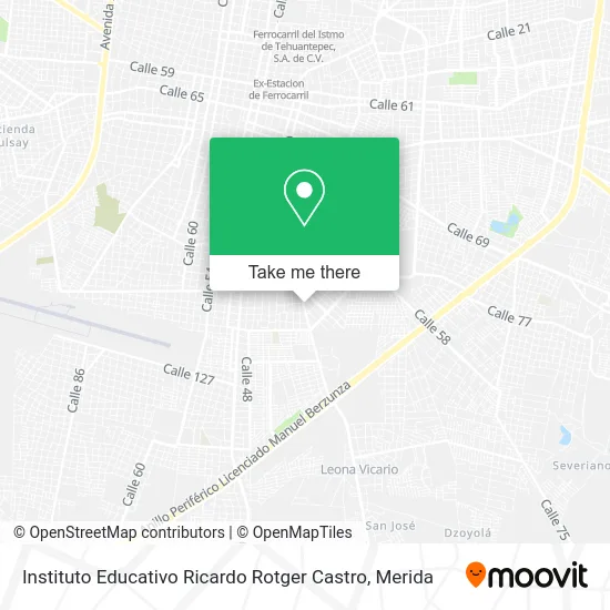 Instituto Educativo Ricardo Rotger Castro map
