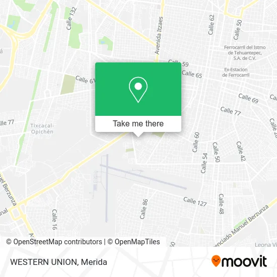 Mapa de WESTERN UNION