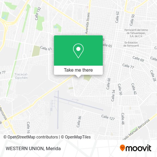 WESTERN UNION map