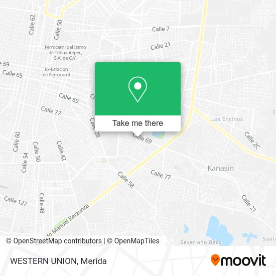 Mapa de WESTERN UNION