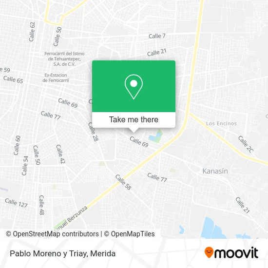 Pablo Moreno y Triay map