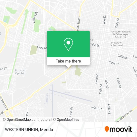 WESTERN UNION map