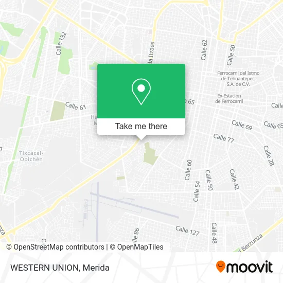 Mapa de WESTERN UNION