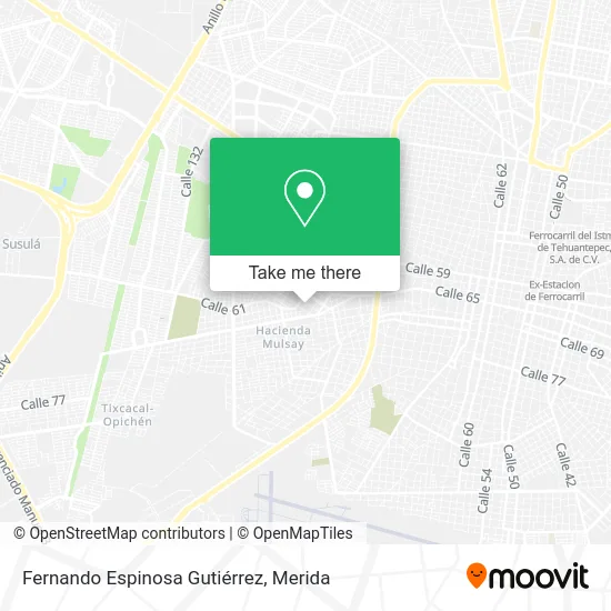 Mapa de Fernando Espinosa Gutiérrez