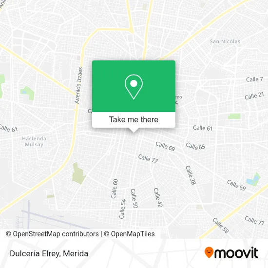 Dulcería Elrey map