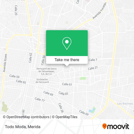 Todo Moda map