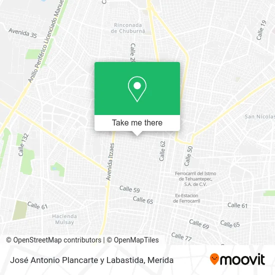 Mapa de José Antonio Plancarte y Labastida