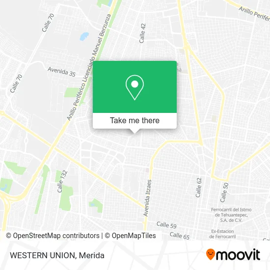 Mapa de WESTERN UNION