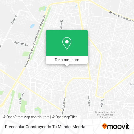 Mapa de Preescolar Construyendo Tu Mundo