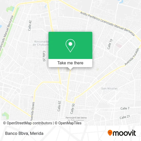 Mapa de Banco Bbva