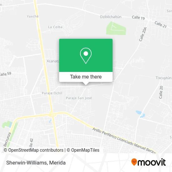 Mapa de Sherwin-Williams