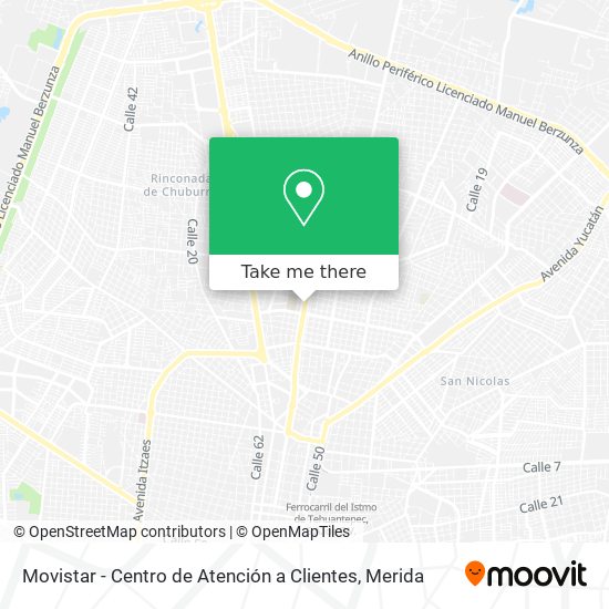 Movistar - Centro de Atención a Clientes map