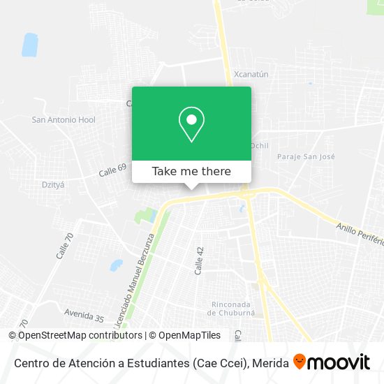 Centro de Atención a Estudiantes (Cae Ccei) map