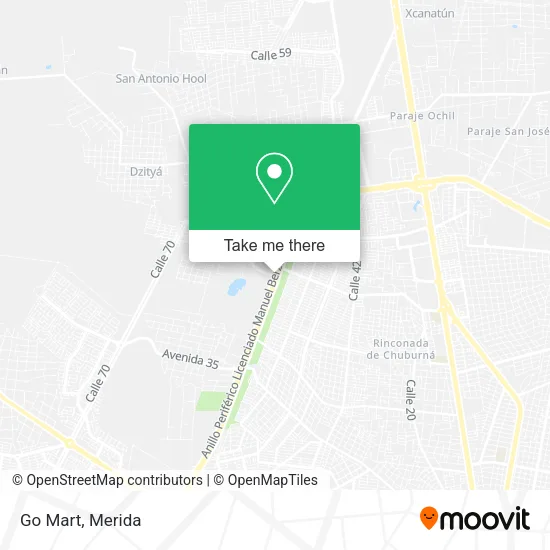 Mapa de Go Mart