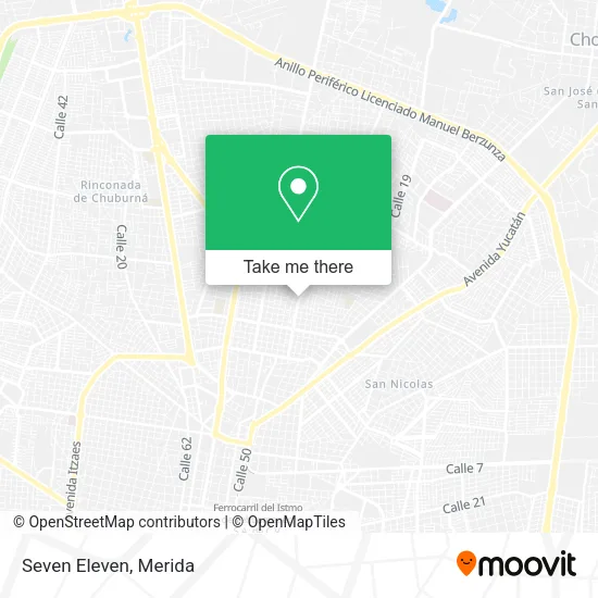 Seven Eleven map