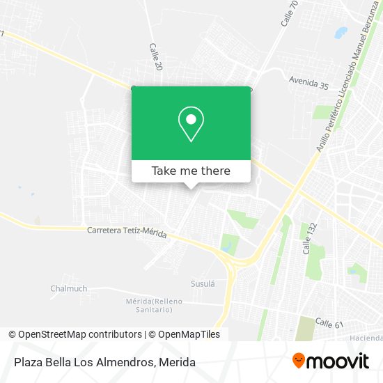 Plaza Bella Los Almendros map
