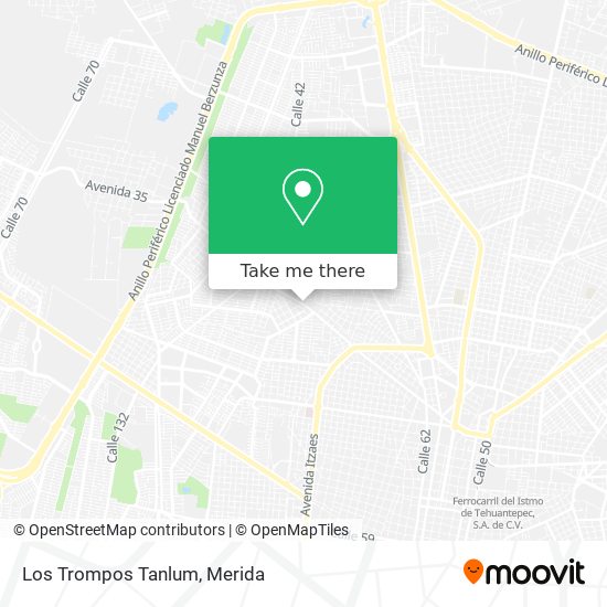 Los Trompos Tanlum map