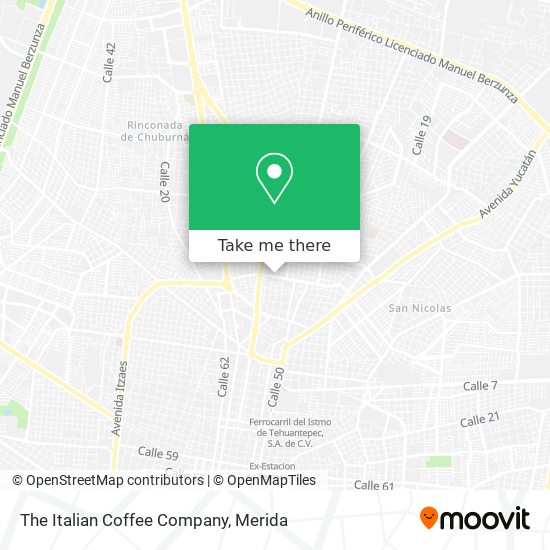 The Italian Coffee Company map