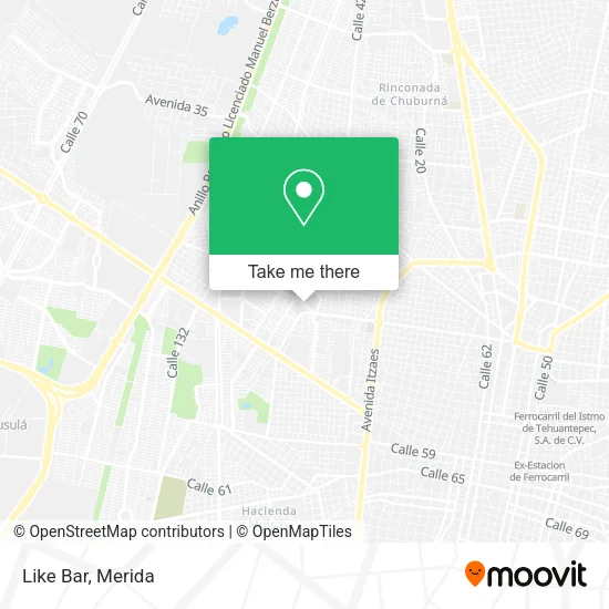 Mapa de Like Bar