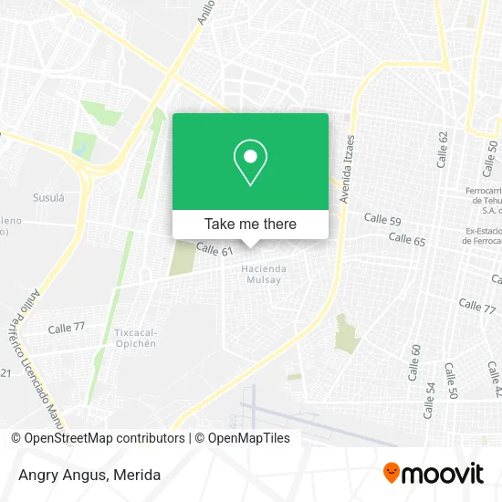 Mapa de Angry Angus