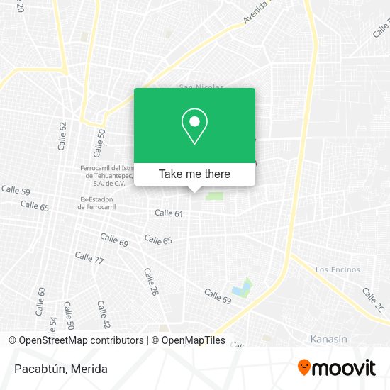Mapa de Pacabtún