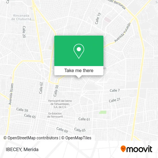 IBECEY map