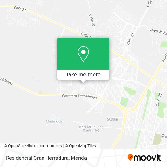 Residencial Gran Herradura map