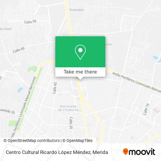 Centro Cultural Ricardo López Méndez map