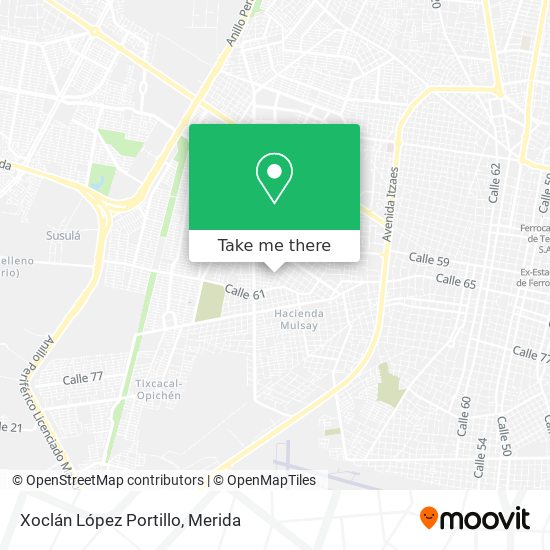 Mapa de Xoclán López Portillo