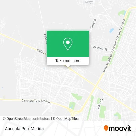Mapa de Absenta Pub
