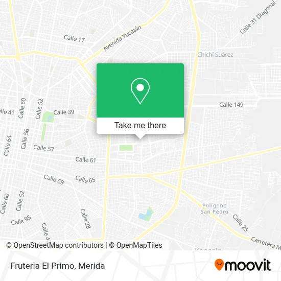 Fruteria El Primo map