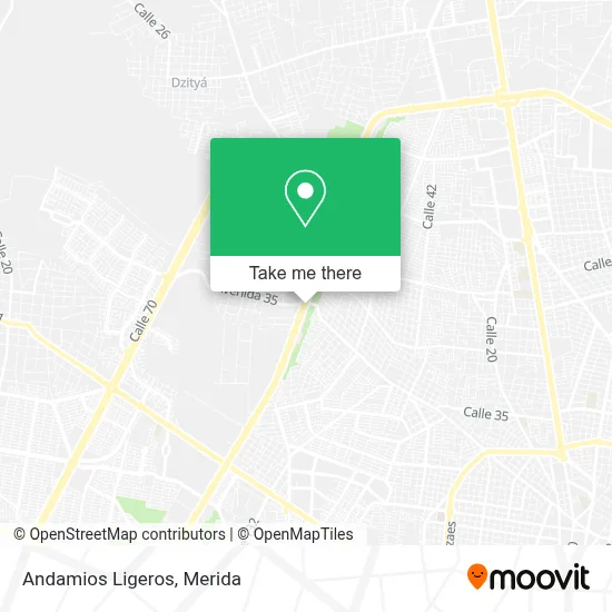 Andamios Ligeros map